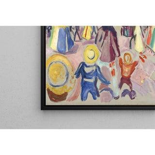 17 Mai Dans Une Petite Ville Norvégienne - Edvard Munch | Reproduction Tableau Décoration murale affiche copie