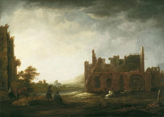 Aelbert Cuyp - Landscape with the Ruins of Rijnsburg Abbey.webp