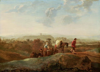 Aelbert Cuyp - Migrating Peasants in a Southern Landscape.webp