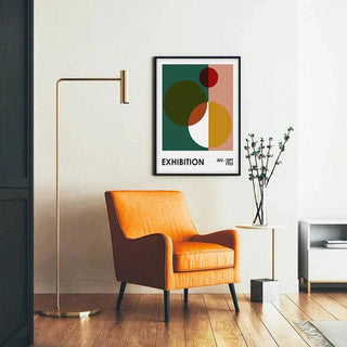 Affiche Bauhaus - Cercles Croisés