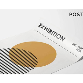 Affiche Bauhaus - Intersection Dorée