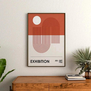 Affiche Bauhaus - Soleil Modulaire