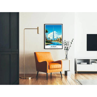 Affiche Dubaï Vintage