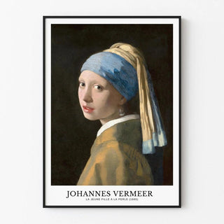 Affiche - La Jeune Fille à la Perle - Johannes Vermeer