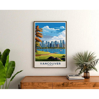 Affiche Vancouver Vintage