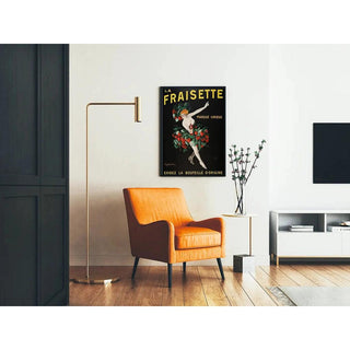 Affiche publicitaire vintage - Liqueur La Fraisette