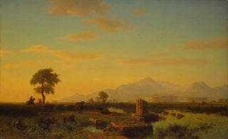 Albert Bierstadt - Ruins of Paestum.webp
