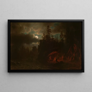 Albert Bierstadt - The Trappers Camp.webp