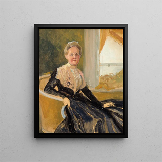 Albert Edelfelt - Portrait Of Countess Elisabeth Wachtmaister Compositional Sketch.webp