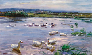 Alexander Koester - Ducks on the Lakeside.webp