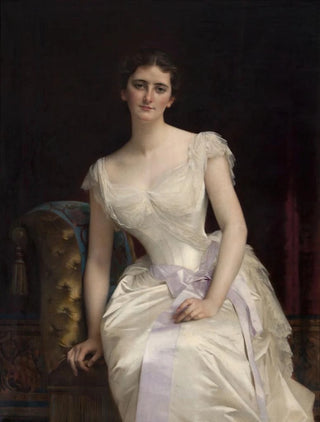 Alexandre Cabanel - Portrait of Mary Victoria Leiter the later Lady Curzon of Kedleston Vicereine of India.webp