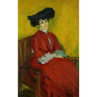Alexej von Jawlensky - Portrait Frau Gindus.webp