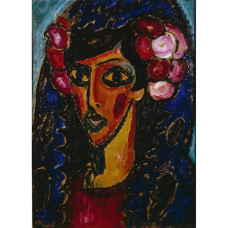 Alexej von Jawlensky - The Blue Mantilla.webp