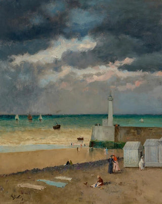 Alfred Stevens - Le Trport.webp