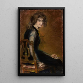 Alice Pike Barney - Monkey Pet.webp