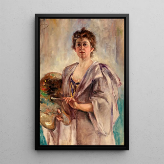 Alice Pike Barney - Self Portrait in Painting Robe.webp