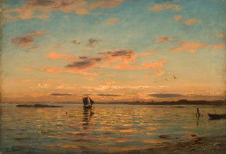 Amaldus Nielsen - Aftenstemning Kristianiafjorden.webp