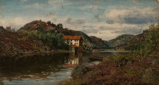 Amaldus Nielsen - Hovenkilen ved Mandal.webp