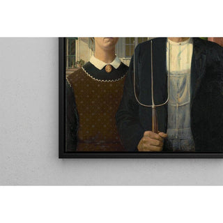 American Gothic de Grant Wood | Reproduction Tableau Décoration murale affiche copie