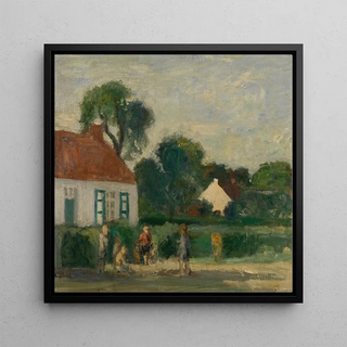 Ancienne route à Schilde - Albert Van Dyck