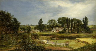 Andrew W Warren - Long Island Homestead Study From Nature.webp