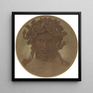 Anselm Feuerbach - Medusenhaupt.webp