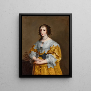 Anthony van Dyck - Portrait of Queen Henrietta Maria.webp