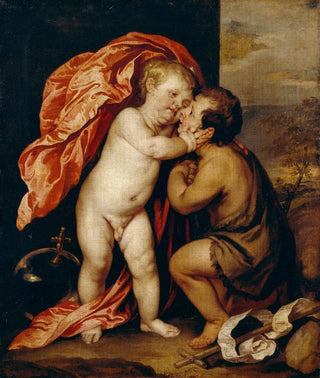 Anthony van Dyck - The Infants Christ And Saint John The Baptist.webp