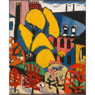 Arbres - Henry Lyman Sayen | Reproduction Tableau Décoration murale affiche copie