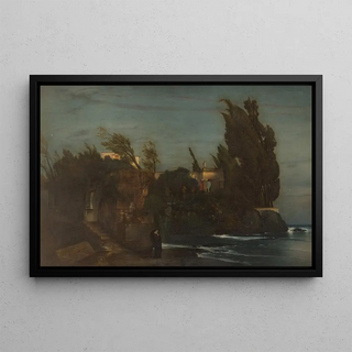 Arnold Bcklin - Fiesole Villa by the sea.webp