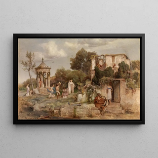 Arnold Bcklin - Roman wine tavern.webp