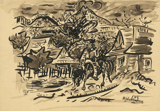 Arnold Peter WeiszKubnan - A man from Orava on a horse.webp