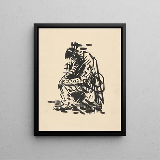Arnold Peter WeiszKubnan - Seated Man Tired.webp