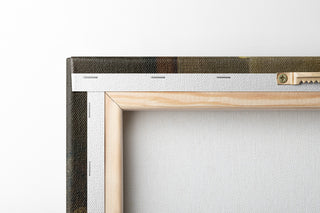 Konsttryck | Stillleben med en primula i en blomkruka, en katt och två sparvar - Martinus Rørbye