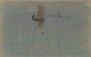 Arthur Bowen Davies - Boats at Evening.webp