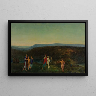 Arthur Bowen Davies - Midsummer Evening.webp