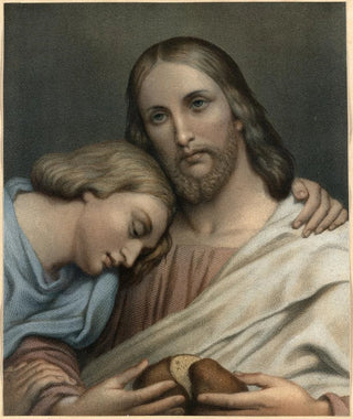 Ary Scheffer - Christ and St John.webp