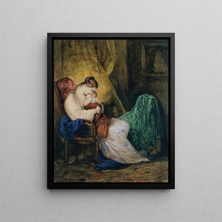 Ary Scheffer - Mother and Child.webp