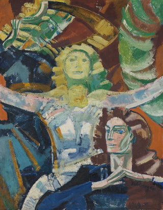 August Babberger - Drei Frauen Studie.webp