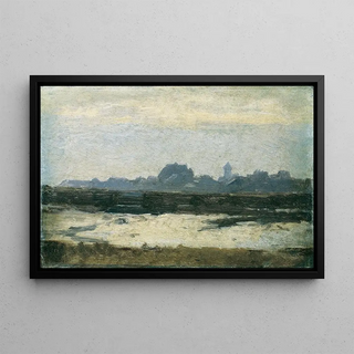 August von Pettenkofen - Blick auf eine Stadt.webp