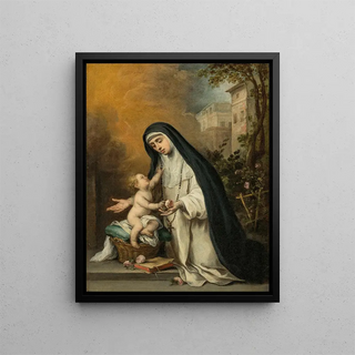 Bartolom Estebn Murillo - Santa Rosa of Lima.webp