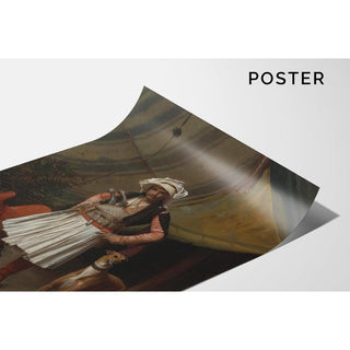 Bashi-Bazouk et son chien - Jean-Léon Gérôme | Reproduction Tableau Décoration murale affiche copie