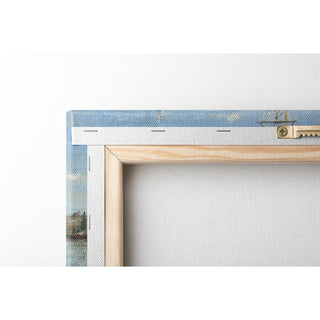 Bateaux sur la Seine à Rouen - Claude Monet | Reproduction Tableau Décoration murale affiche copie