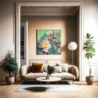 Bébé - Gustav Klimt | Reproduction Tableau Décoration murale affiche copie