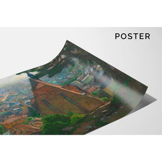 Blick auf Mödling - Carl Moll | Reproduction Tableau Décoration murale affiche copie