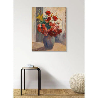 Bouquet de Fleurs dans un Vase - Maximilien Luce | Reproduction Tableau Décoration murale affiche copie
