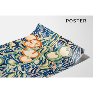 Branche suspendue avec des tomates rouges et vertes - Christian Rohlfs | Reproduction Tableau Décoration murale affiche copie