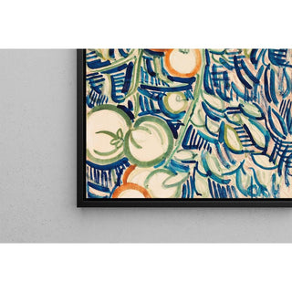 Branche suspendue avec des tomates rouges et vertes - Christian Rohlfs | Reproduction Tableau Décoration murale affiche copie