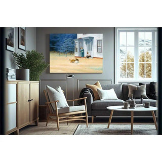 Cape Cod Evening - Edward Hopper | Reproduction Tableau Décoration murale affiche copie