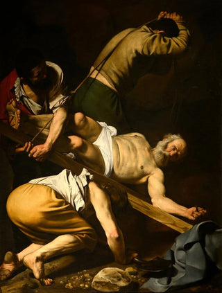 Caravaggio - Crucifixion of St Peter.webp